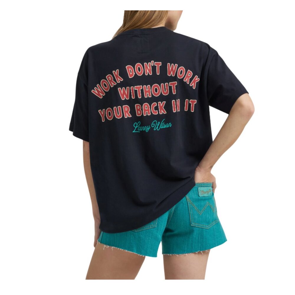 Wrangler Lainey Wilson Black Tee with Graphic - Picture 2 of 5